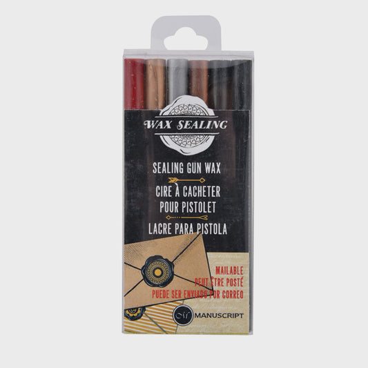 Manuscript Wax Sticks 6 Pack Red