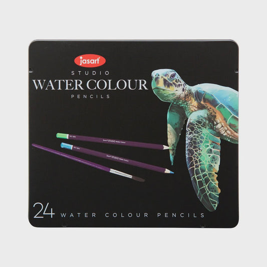 Jasart Watercolour Pencil Tin Set 24