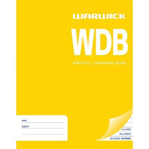 Exercise Book Warw Wdb Blank/Ruled