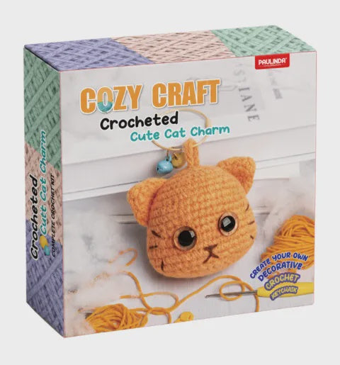 Cozy Craft Crochet Kits - Cute Cat Charm