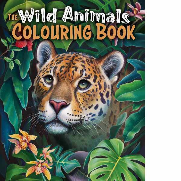 Wild Animals Colouring Book