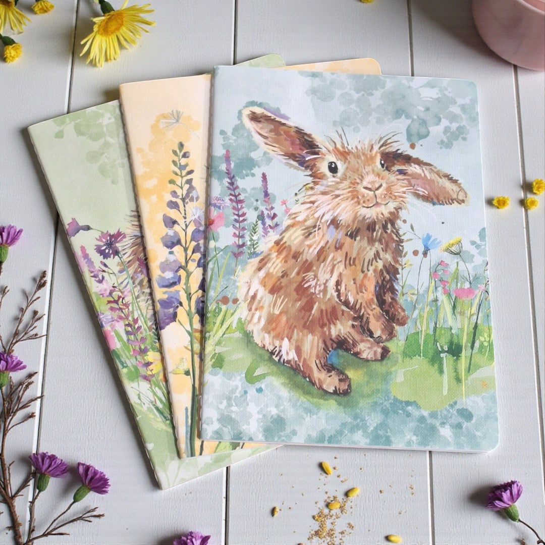 Wildlife: A5 Exercise Books Set of 3