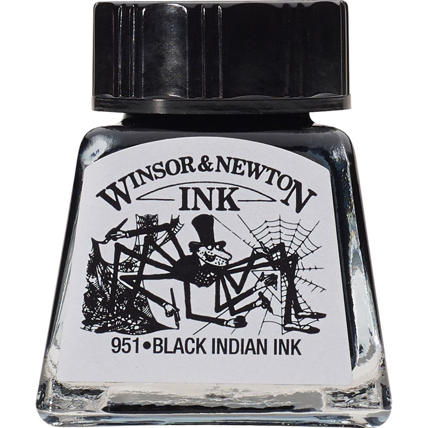 Winsor & Newton Fast-drying, Water Resistant Transparent  Drawing Ink 14ml Apple Green