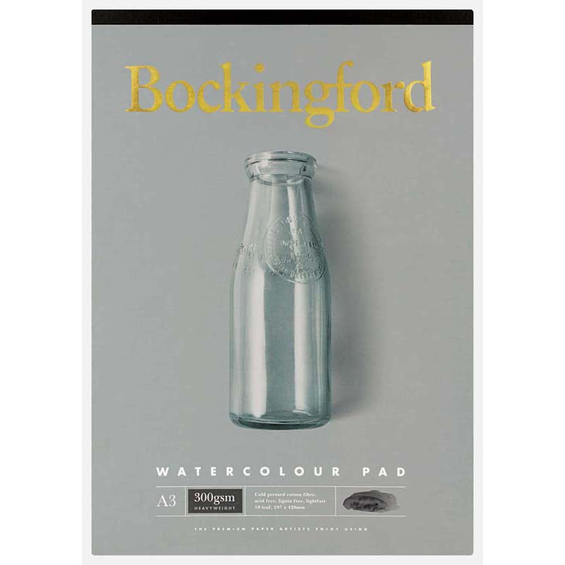 Bockingford Water Colour Paper Pad 300gsm 10 Sheets