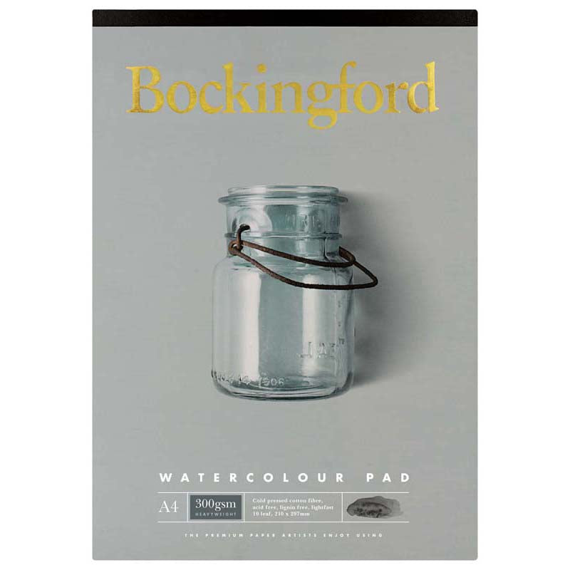 Bockingford Water Colour Paper Pad 300gsm 10 Sheets