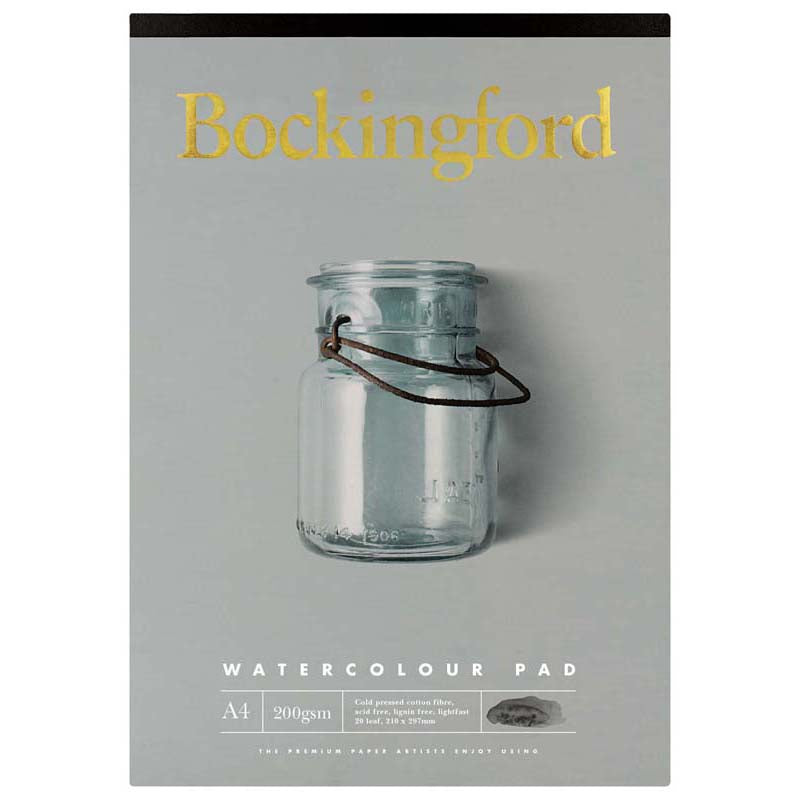 Bockingford Water Colour Paper Pad 200gsm 20 Sheets