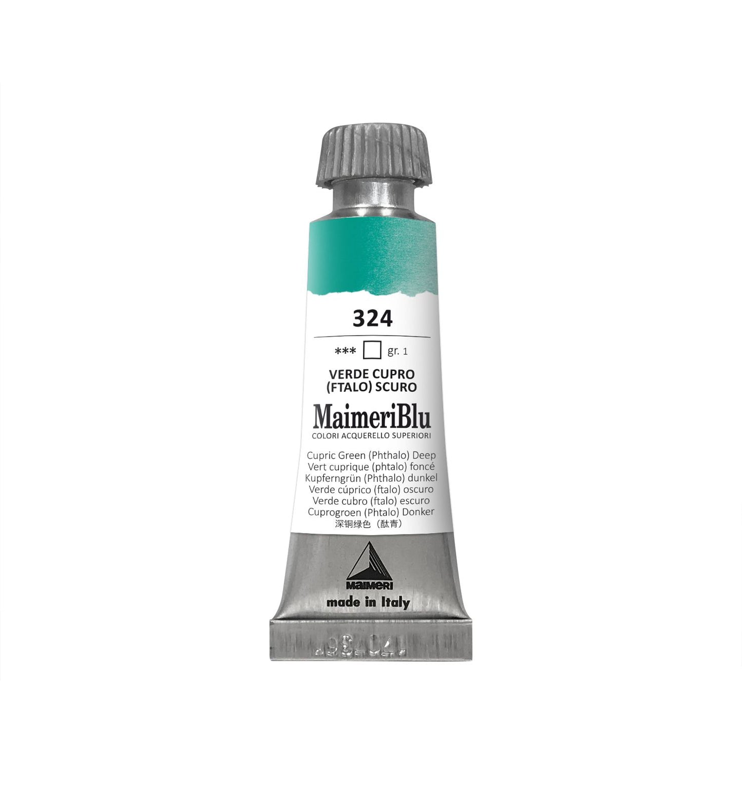 Maimeri Blu Watercolour Paint Original 15ml Burnt Sienna